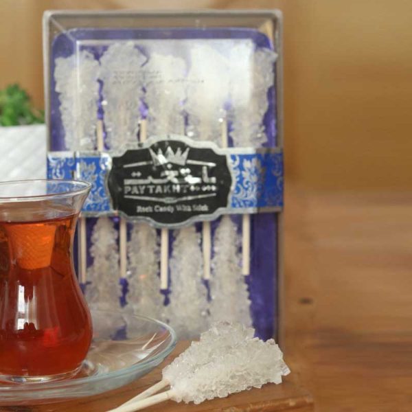 نبات-چوبی-پایتخت نبات چوبی سفید 250 گرم کریستال پایتخت - Image 1