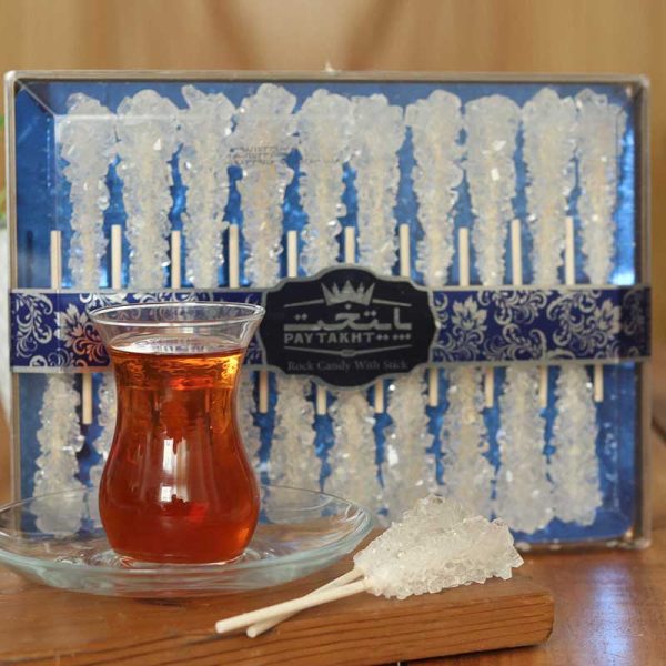 نبات-چوبی-پایتخت3 نبات چوبی سفید 500 گرم کریستالی پایتخت - Image 1