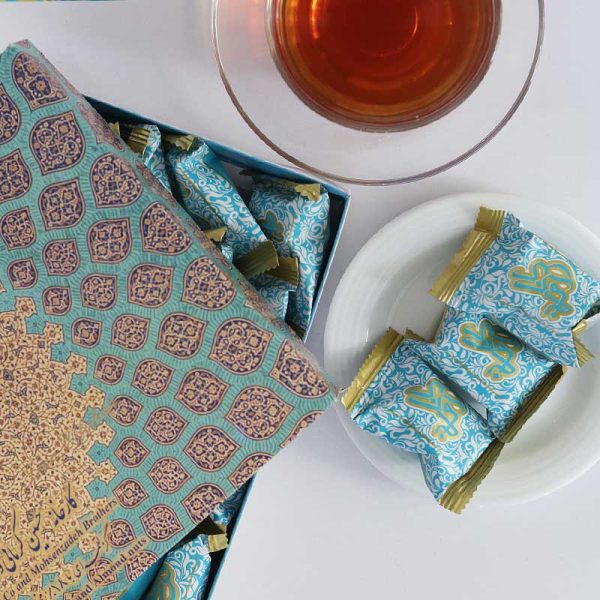 گز 18% مخلوط پسته و بادام کرمانی - Image 1