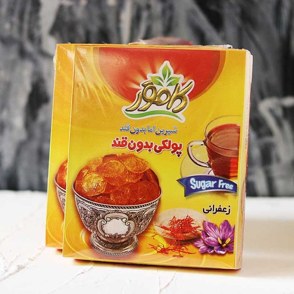 پولکی زعفرانی کامور - Image 1