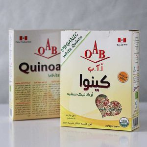 کینوا سفید ارگانیک ۲۵۰ گرم OAB