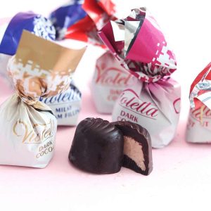 شکلات تک سر پیچ مغزدار فرمند