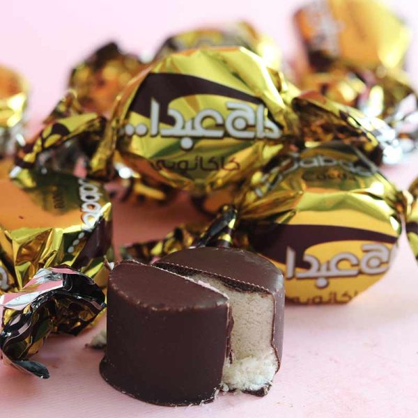 پشمک-کاکائویی-حاج-عبدا... پشمک شکلاتی حاج عبدا... - Image 1