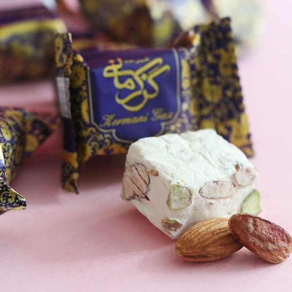 گز کرمانی 28% پسته و بادام