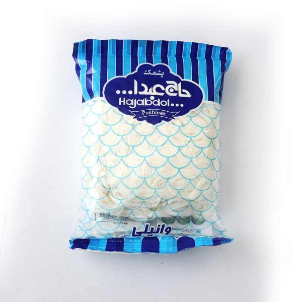 پشمک-حاج-عبداله-وانیلی پشمک وانیلی 180 گرم حاج عبدا... - Image 1