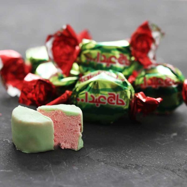 شکلات پشمک هندوانه حاج عبداله - Image 1