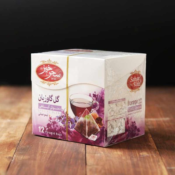 دمنوش گل گاوزبان+لیمو عمانی سحرخیز - Image 1