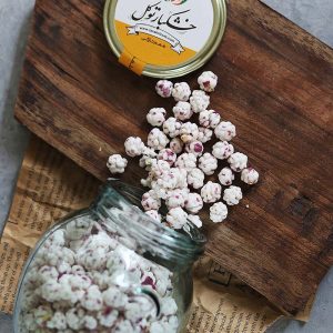 نقل گل محمدی با مغز گشنیز ارومیه